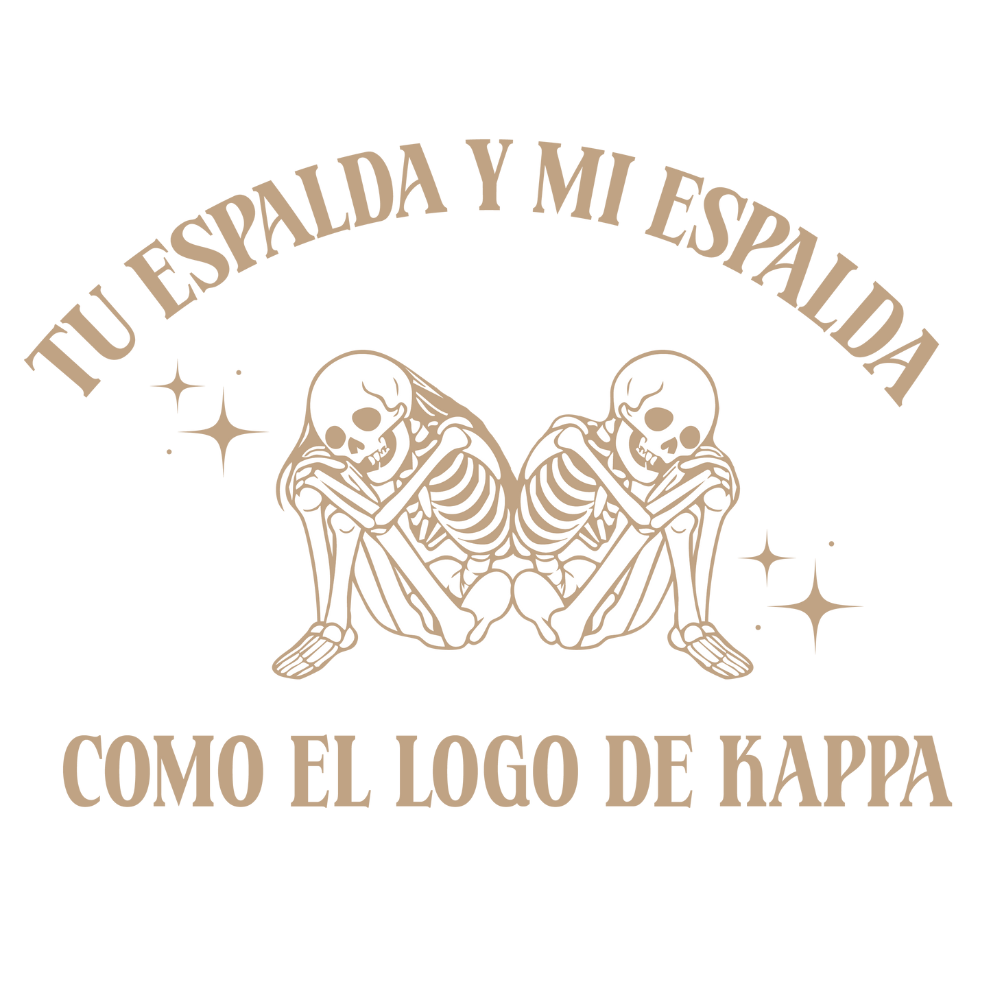 Camiseta - Tu espalda y mi espalda