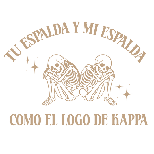Camiseta - Tu espalda y mi espalda