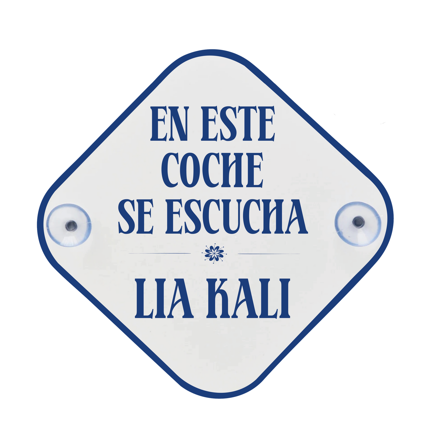 Placa coche - Lia kali