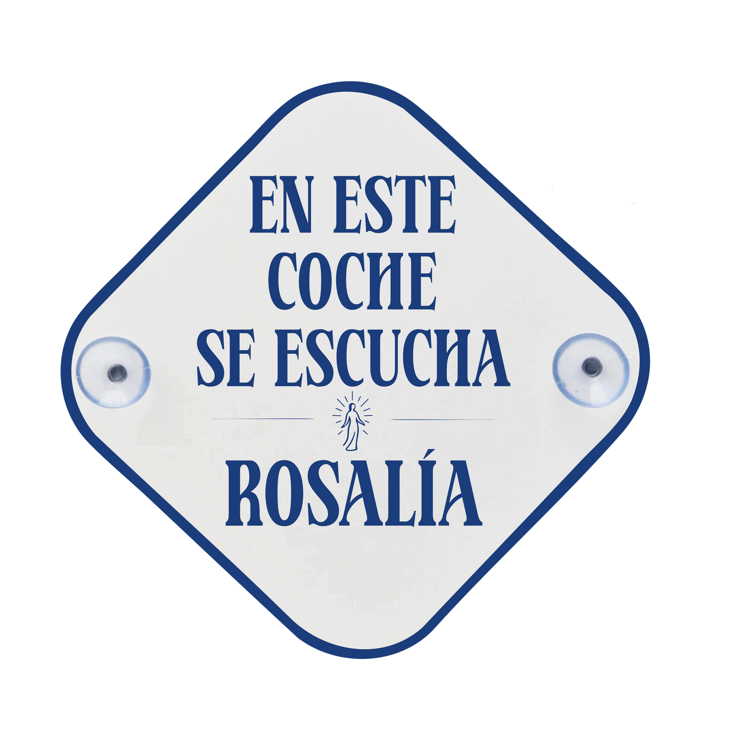 Placa coche - Rosalía