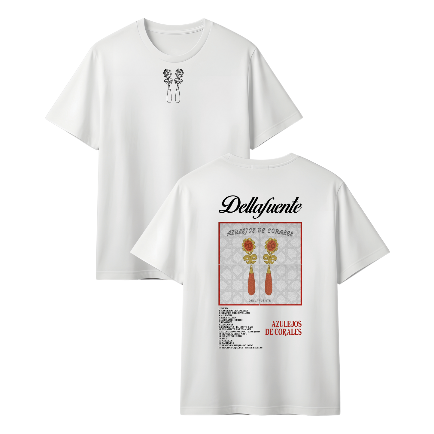 Camiseta - Dellafuente azulejos de corales