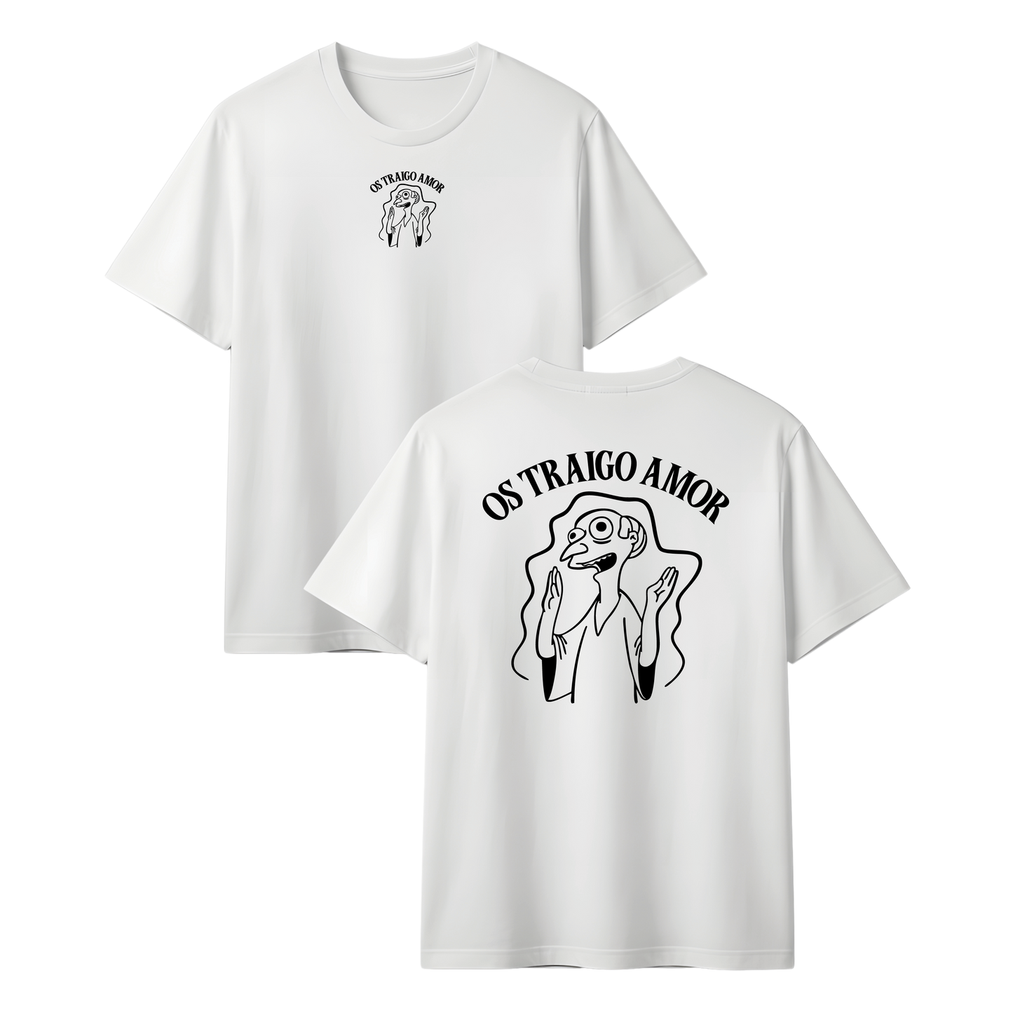 Camiseta - Os traigo amor