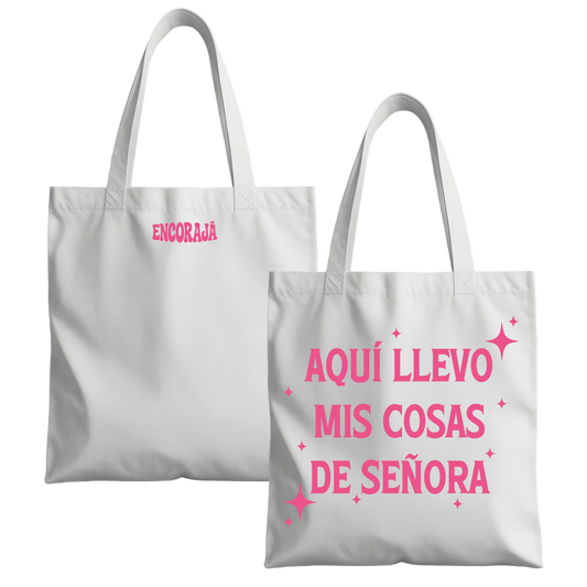 Tote bag - Aquí llevo