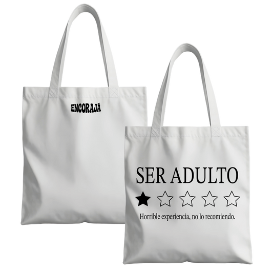 Tote bag - Ser adulto