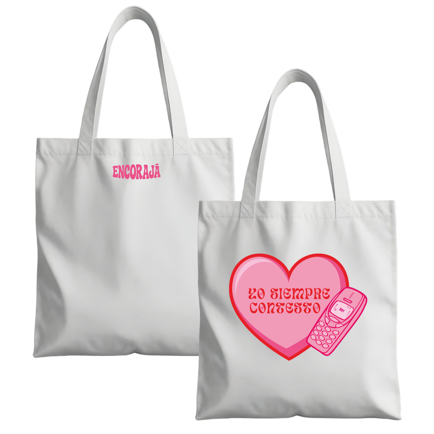 Tote bag -  Yo siempre contesto
