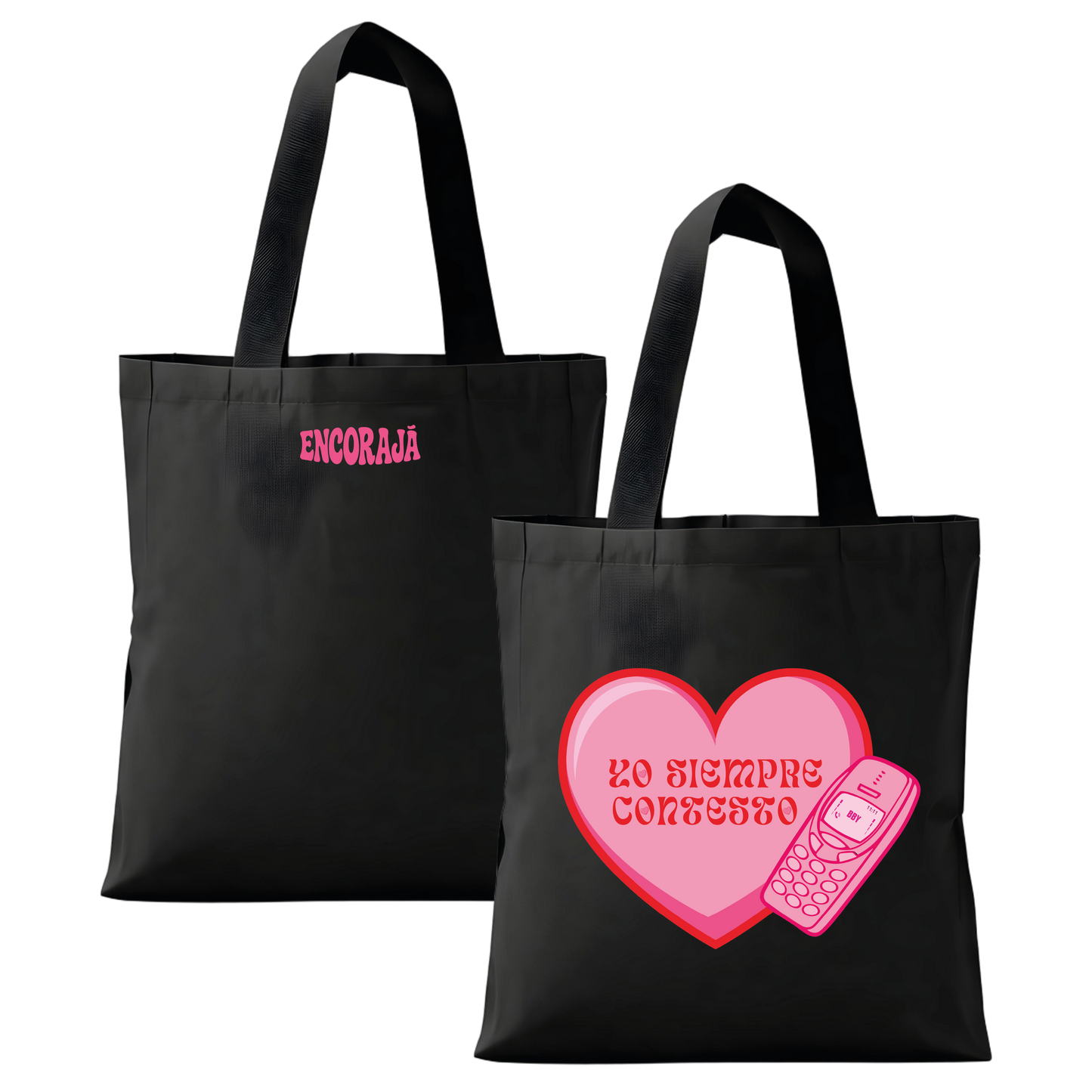 Tote bag -  Yo siempre contesto