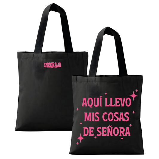 Tote bag - Aquí llevo