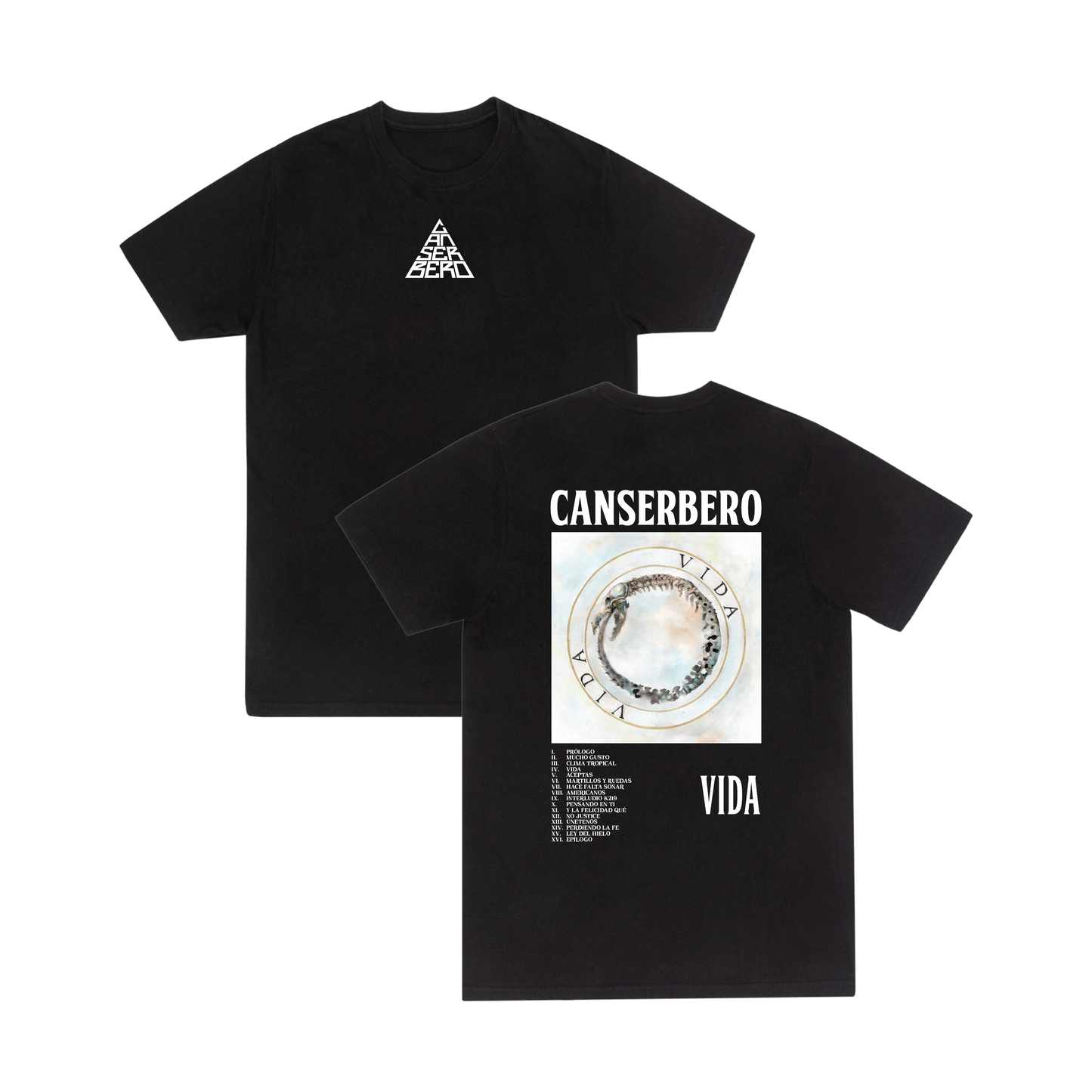 Camiseta - Canserbero vida