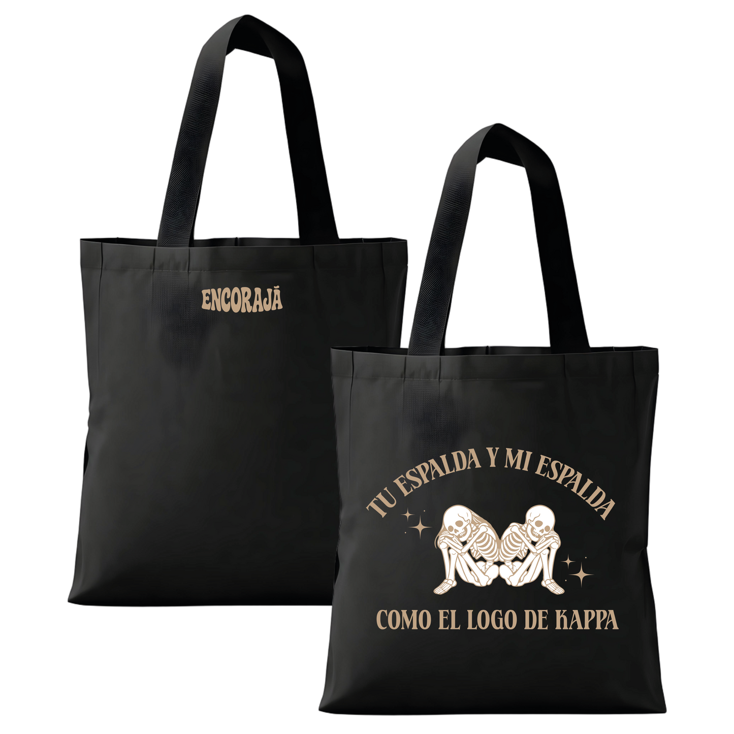 Tote bag - Tu espalda en mi espalda