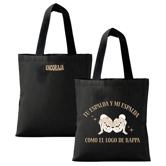 Tote bag - Tu espalda en mi espalda